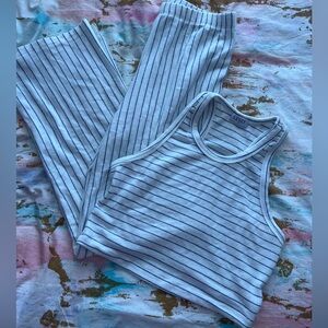 Leset striped lounge set